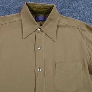 Vintage Wool Pendleton Tan Shirt